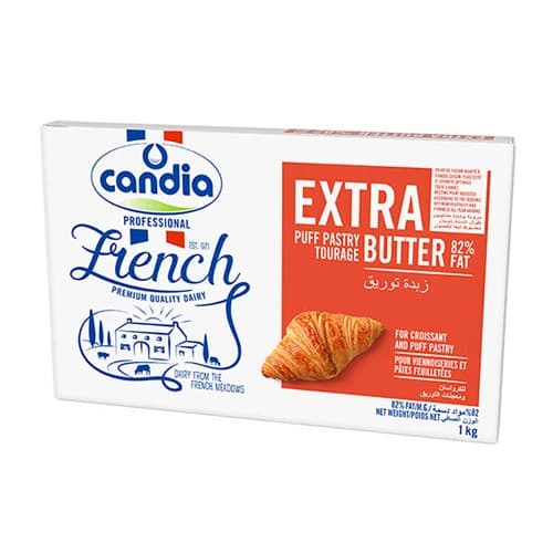 Extra Puff Pastry Butter Sheet - 1kg
